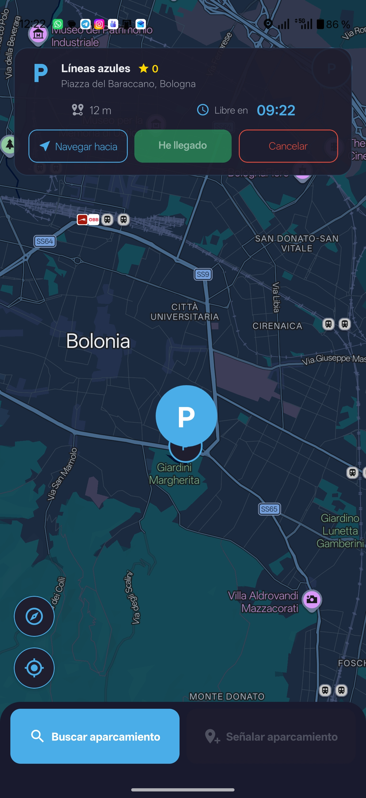 Pantalla de confirmación del intercambio